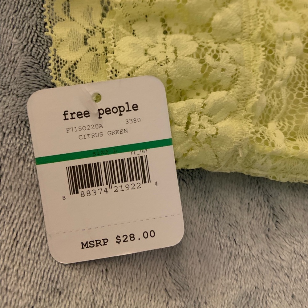 NWT Free people yellow bandeau - Picture 3 of 3